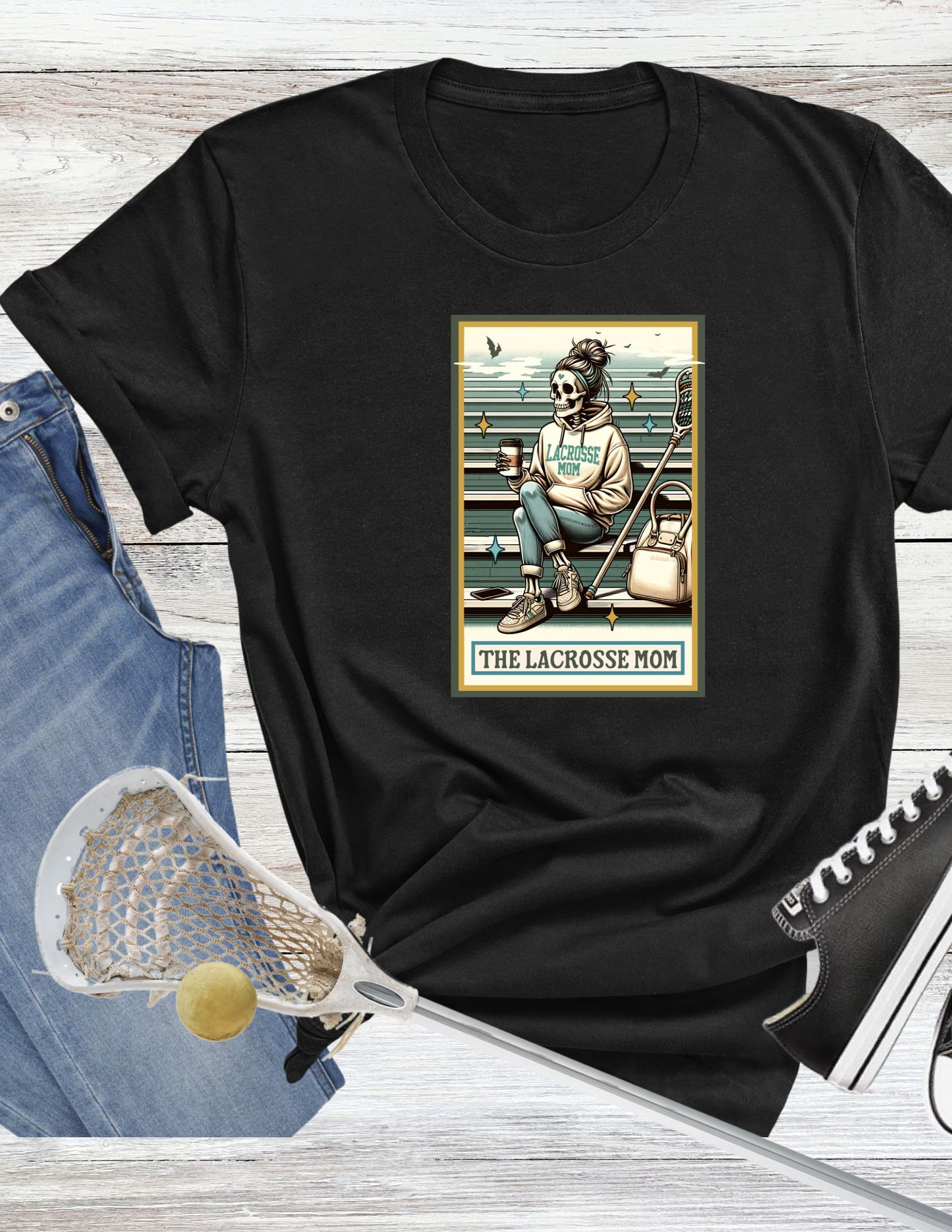 Skelly Lacrosse Mom T-Shirt