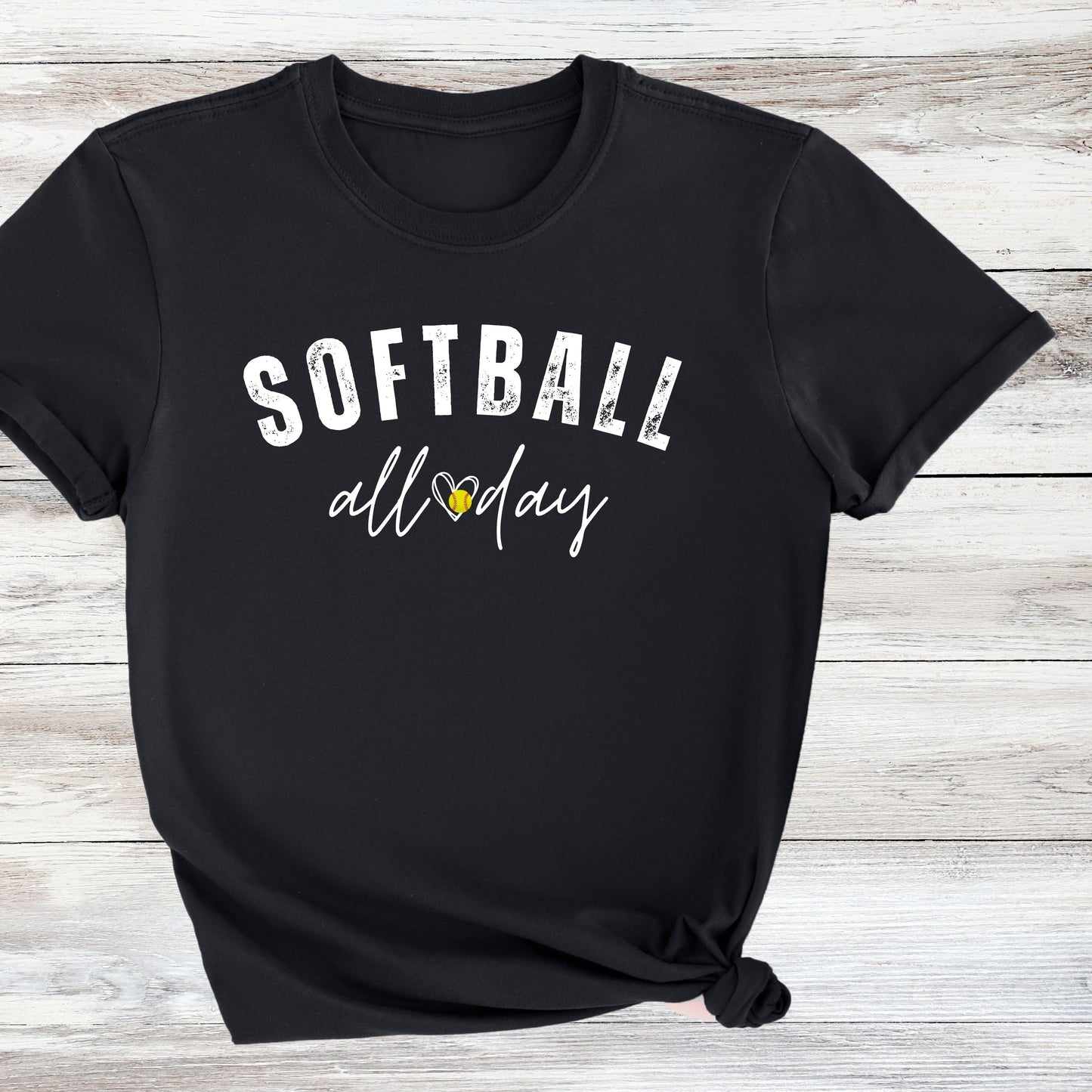 Softball All Day T-Shirt, Crewneck or Hoodie