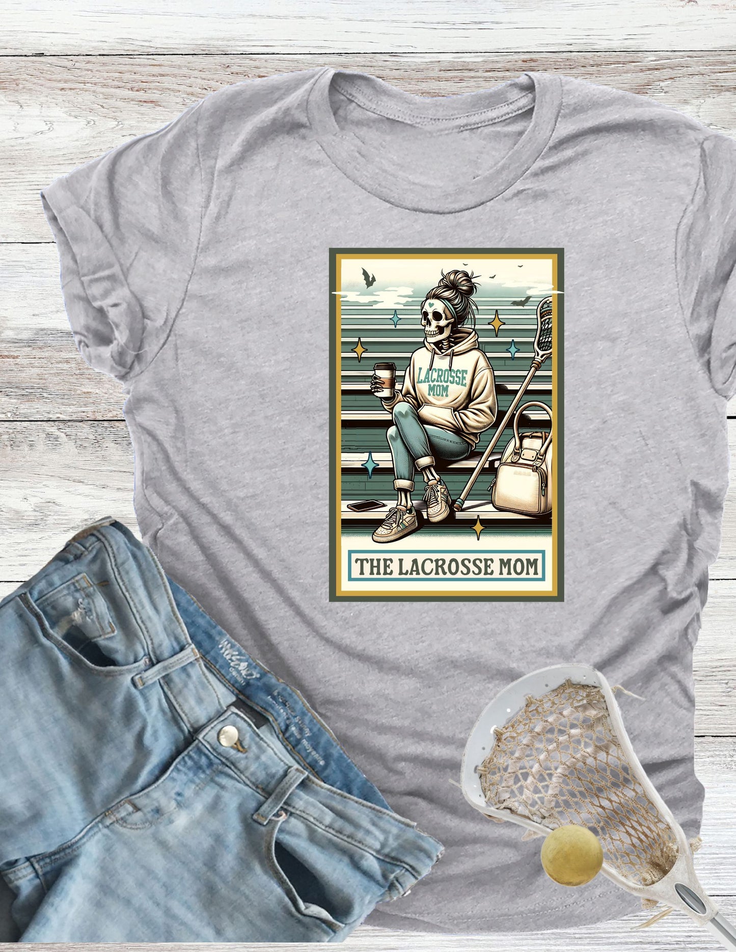 Skelly Lacrosse Mom T-Shirt