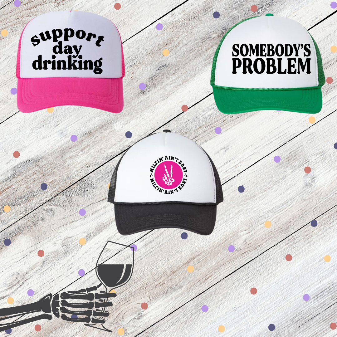 Trucking Awesome Hats