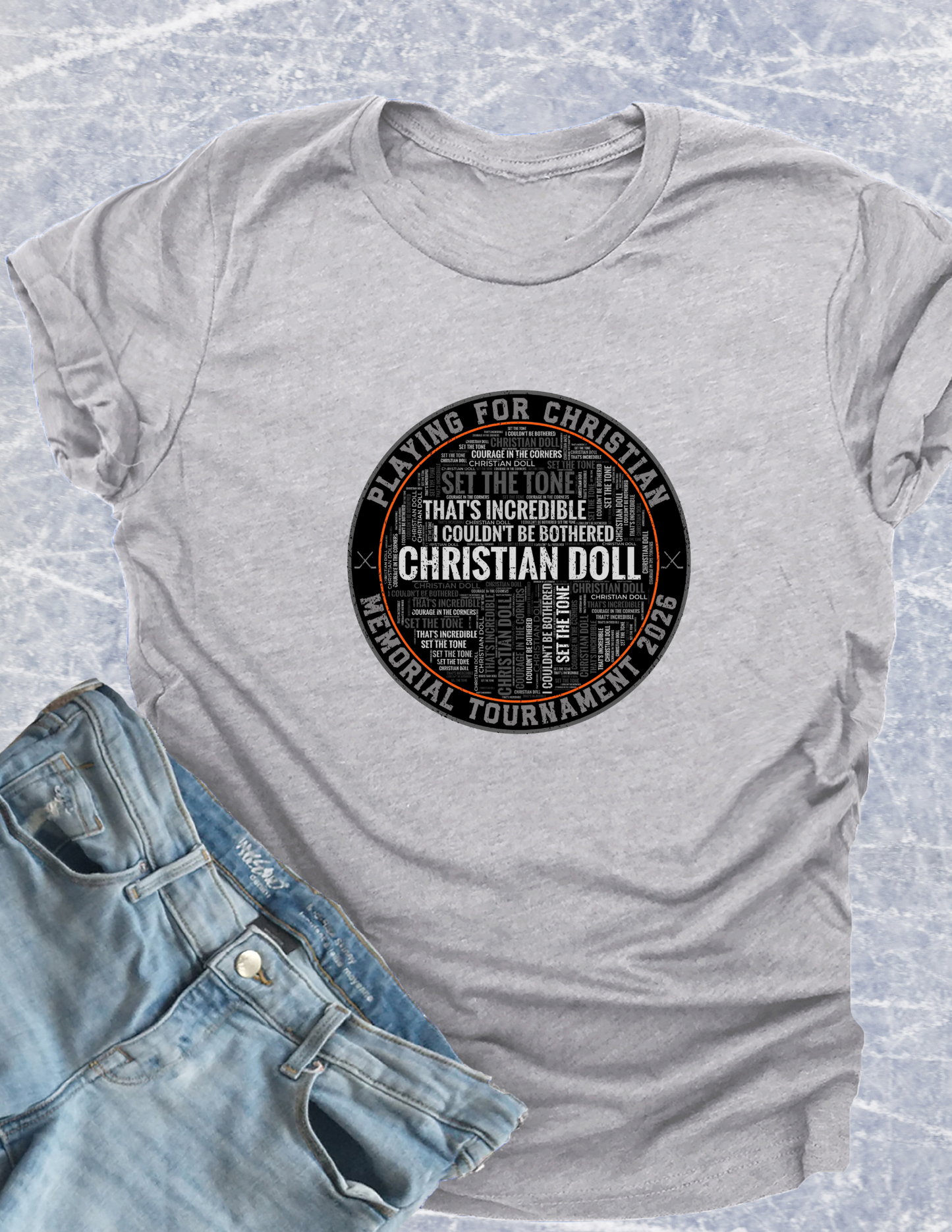 Christian Doll Memorial Tournament  - Large Logo - Adult