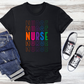 Bright Multi Nurse T-shirt