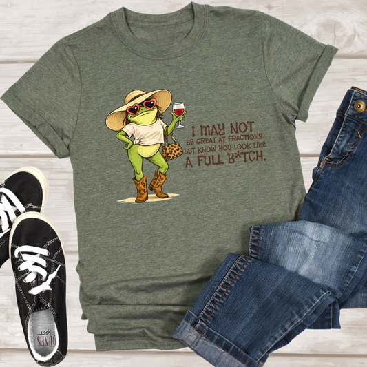 I May Not Be Great At Fractions (with Frog)