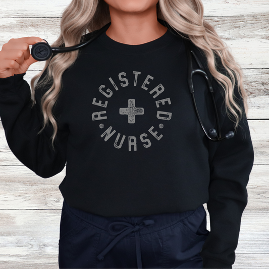 Registered Nurse Crewneck or Hoodie