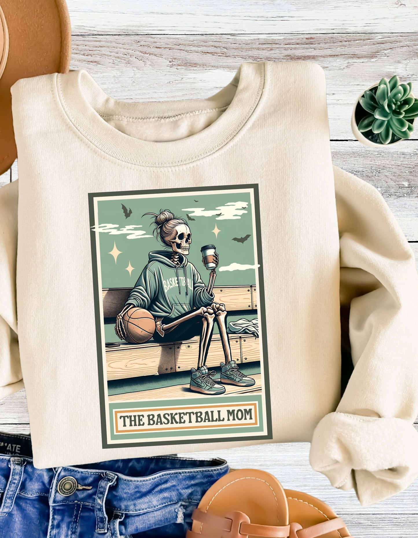 Skelly BasketBall Mom