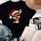 Faux Yarn Reindeer T-shirt, Crewneck or Hoodie