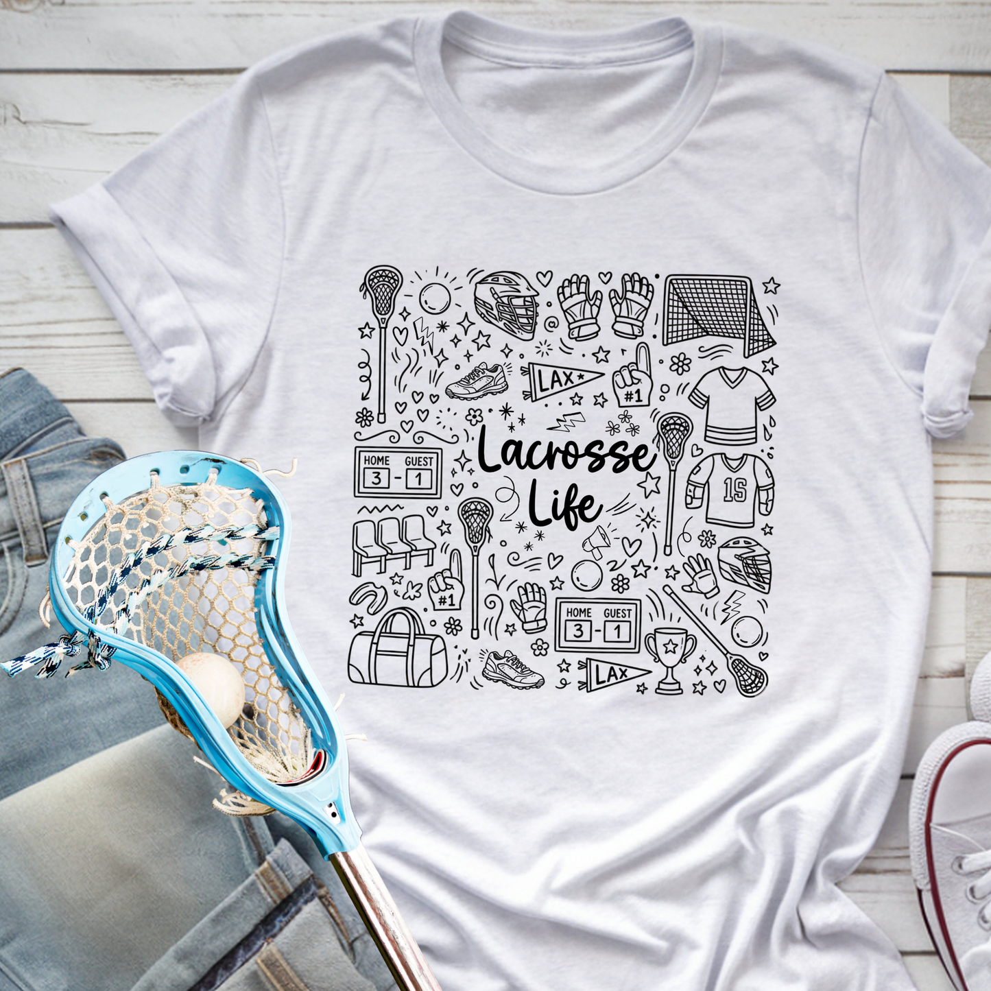 Lacrosse Doodles