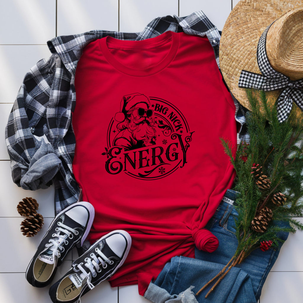 Big Nick Energy, T-Shirt, Crewneck or Hoodie