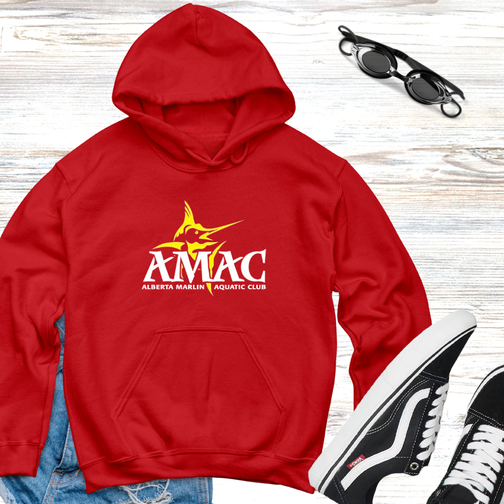 Classic AMAC Marlins Logo Crewneck or Hoodie