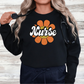Retro Nurse Flower - Crewneck or Hoodie