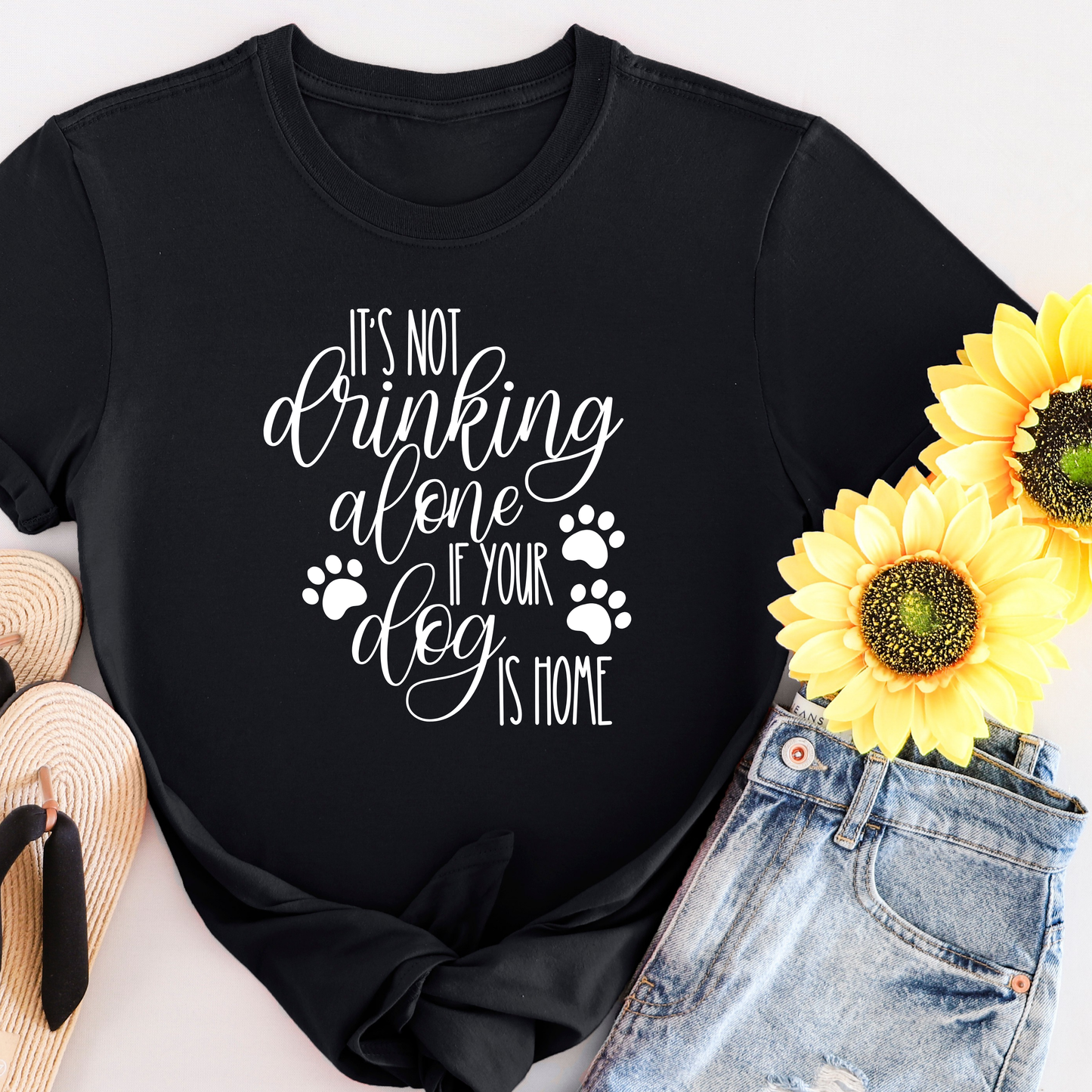 It's Not Drinking Alone if Your Dog is Home