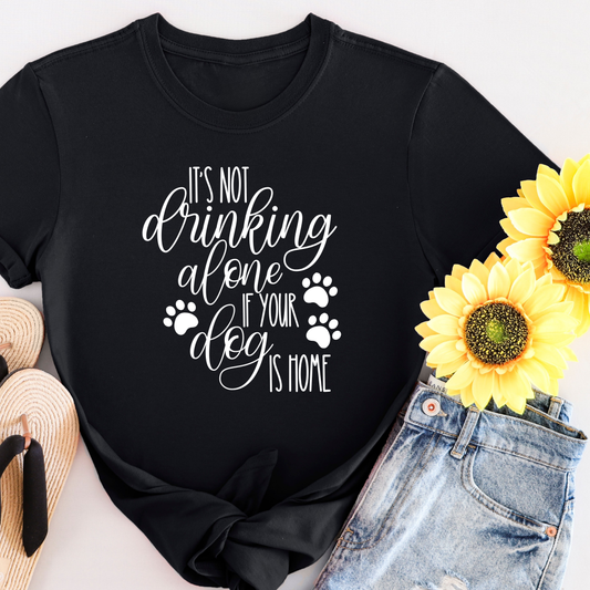 It's Not Drinking Alone if Your Dog is Home