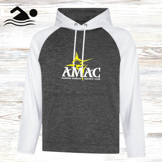 Two Tone Classic AMAC Marlins Logo Hoodie