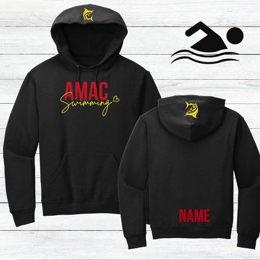 AMAC Swimming Crewneck or Hoodie