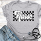 Checkered Nurse T-Shirt