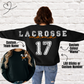 Lacrosse Mama Across Back Crewneck