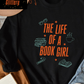 The Life of a Book Girl (Text & Images Glittery)