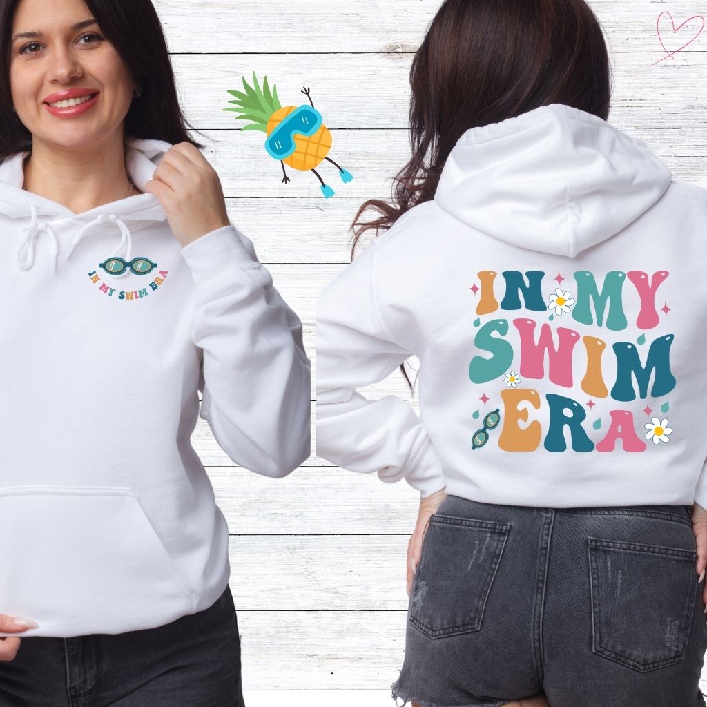 Adult - In My Swim Era Crewneck or Hoodie (Two Sided)