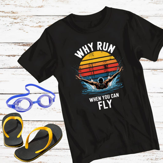 Why Run When You Can Fly - T-shirt
