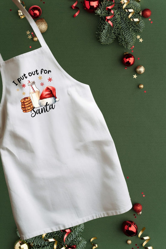 I Put Out For Santa  - Apron