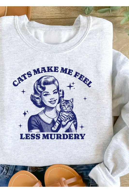 Cats Make Me Feel Less Murdery