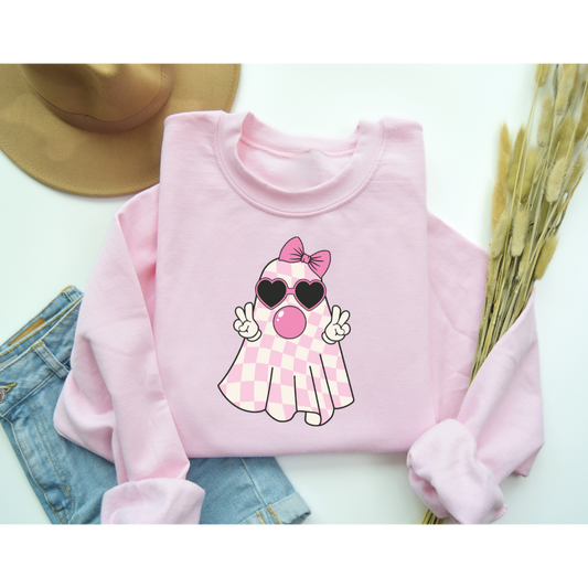 Pink Bubble Ghost