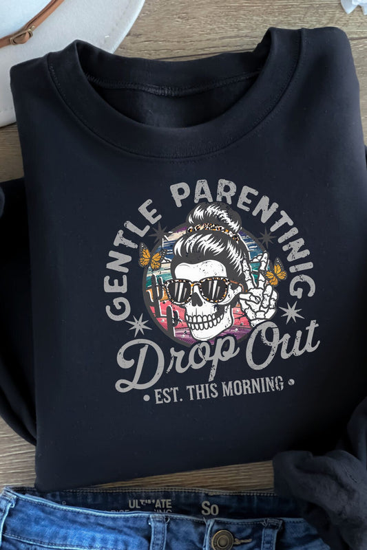 Gentle Parenting Drop Out - Grey Font