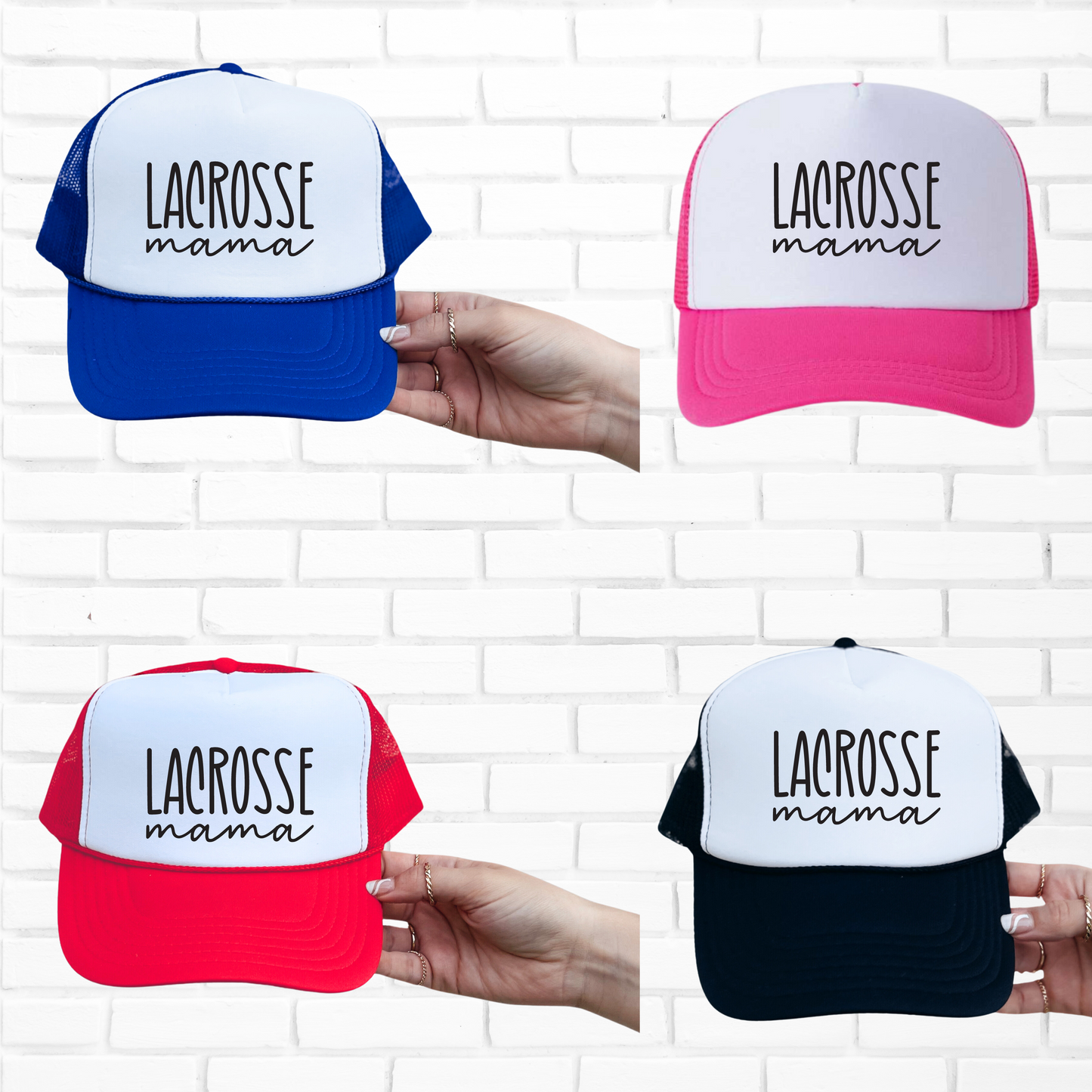 Lacrosse Mama Foam Mesh Back Trucker Cap
