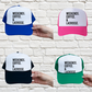 Weekends. Coffee. & Lacrosse. Foam Mesh Back Trucker Cap