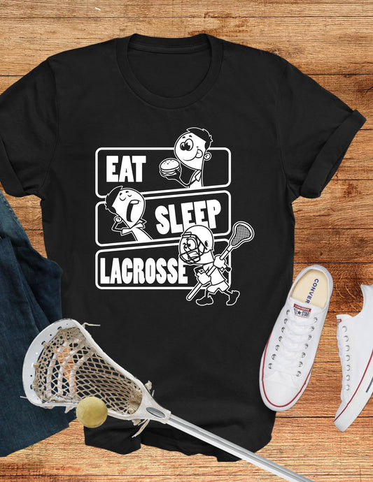Eat Sleep Lacrosse T-Shirt